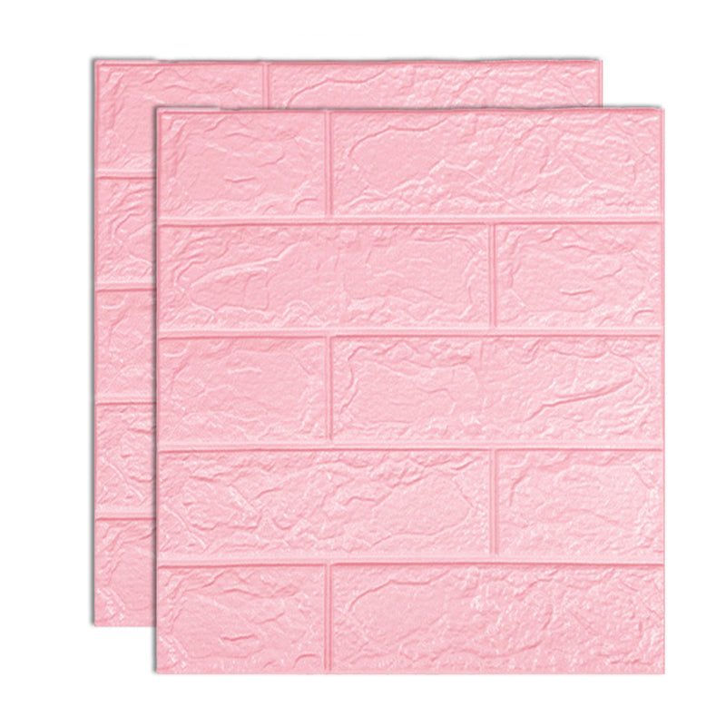 Lisslune | Industrial Wall Paneling Peel and Stick Wood Look Design Waterproof Foam Wall Paneling