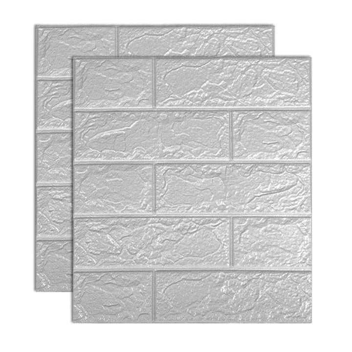 Lisslune | Industrial Wall Paneling Peel and Stick Wood Look Design Waterproof Foam Wall Paneling
