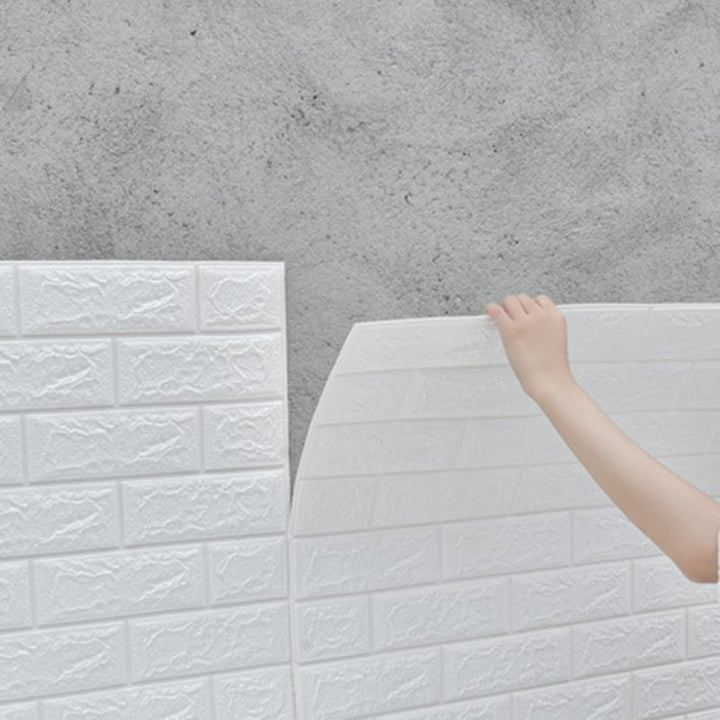 Lisslune | Industrial Wall Paneling Peel and Stick Wood Look Design Waterproof Foam Wall Paneling
