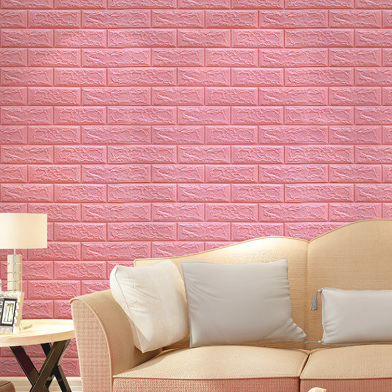 Lisslune | Industrial Wall Paneling Peel and Stick Wood Look Design Waterproof Foam Wall Paneling