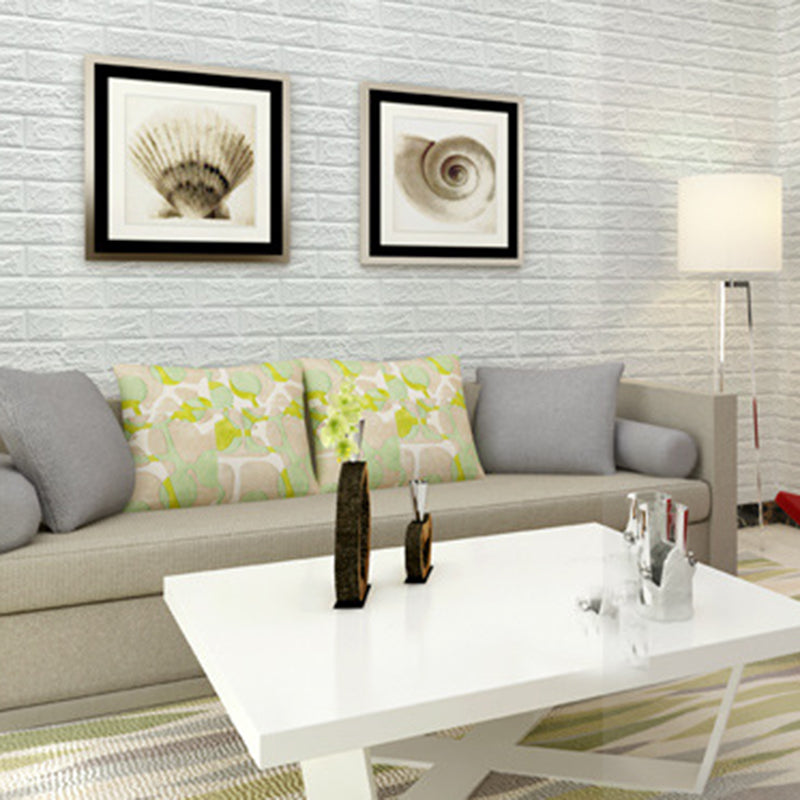 Lisslune | Industrial Wall Paneling Peel and Stick Wood Look Design Waterproof Foam Wall Paneling