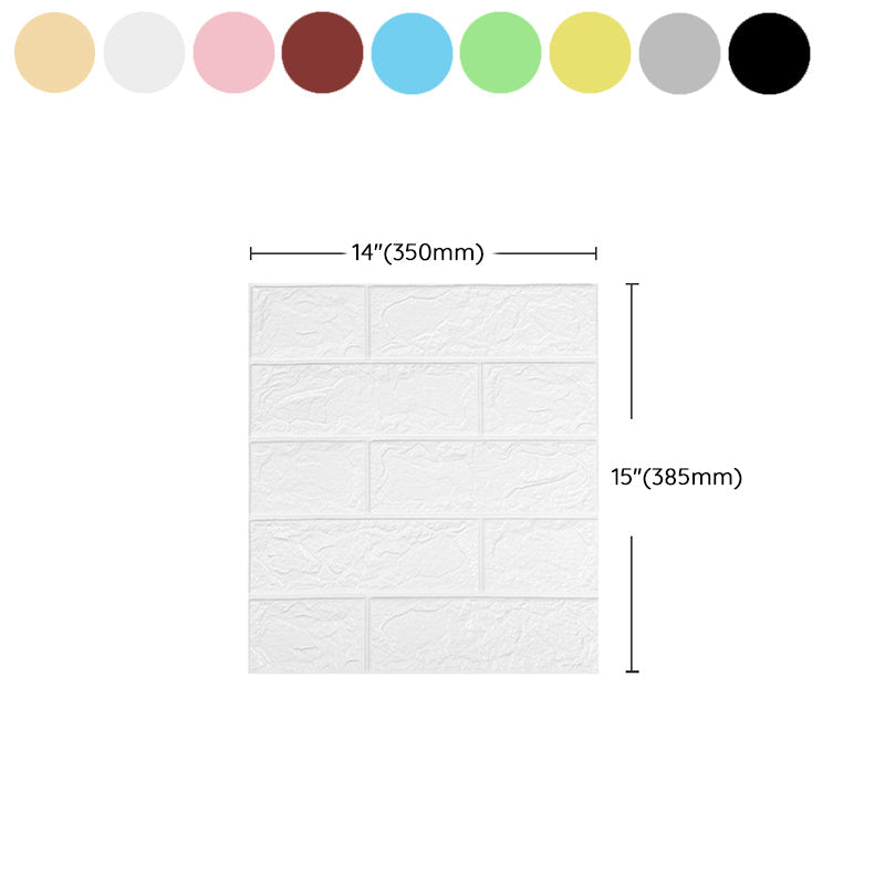 Lisslune | Industrial Wall Paneling Peel and Stick Wood Look Design Waterproof Foam Wall Paneling