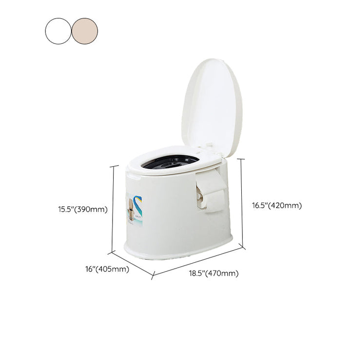 Lisslune | Contemporary Plastic Urinal Standing Toilet with Seat for the Bathroom
