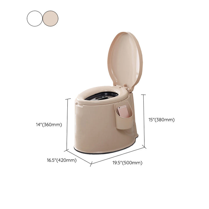 Lisslune | Contemporary Plastic Urinal Standing Toilet with Seat for the Bathroom