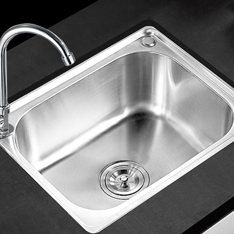 Lisslune | Modern Style Kitchen Sink Dirt Resistant Vanity Kitchen Sink with Drain Kit