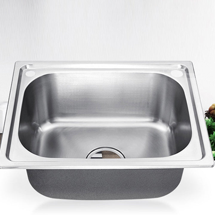 Lisslune | Modern Style Kitchen Sink Dirt Resistant Vanity Kitchen Sink with Drain Kit