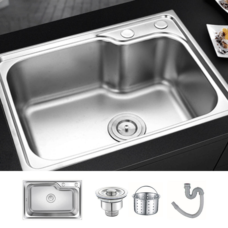 Lisslune | Modern Style Kitchen Sink Dirt Resistant Vanity Kitchen Sink with Drain Kit