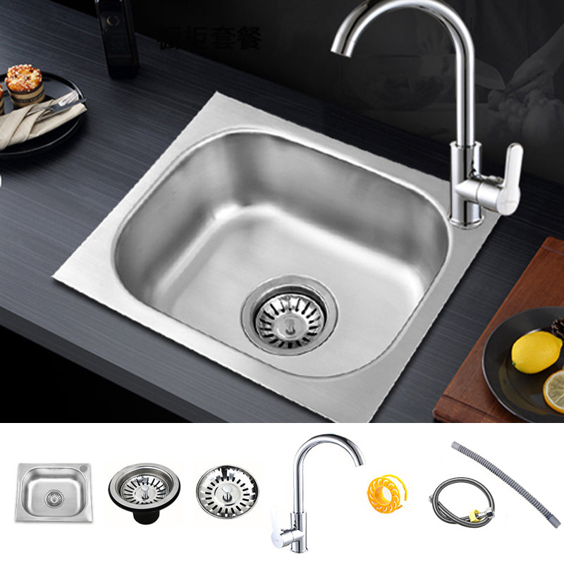 Lisslune | Modern Style Kitchen Sink Dirt Resistant Vanity Kitchen Sink with Drain Kit