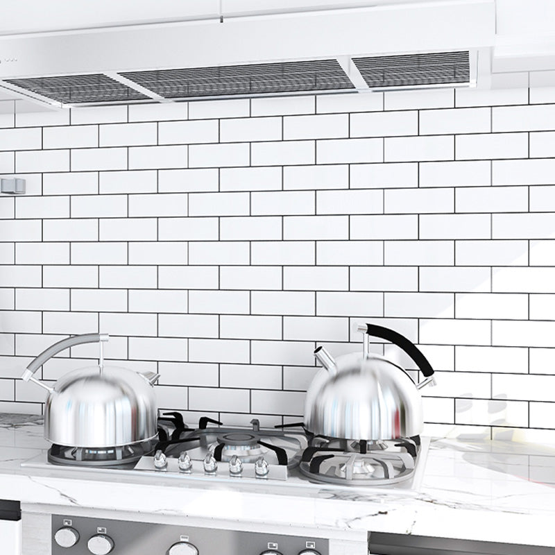 Lisslune | Single panel wallpaper Contemporary kitchen peel and stick splashback
