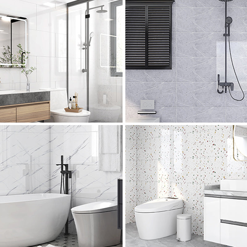 Lisslune | Single Tile Peel and Stick Back Splash Modern Style Bathroom Peel and Stick Back Splash