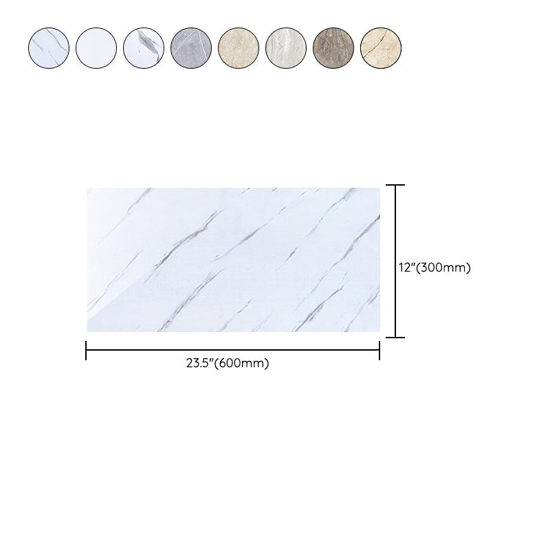 Lisslune | Single Tile Peel and Stick Back Splash Modern Style Bathroom Peel and Stick Back Splash