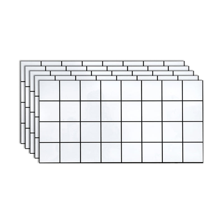 Lisslune | Modern Bathroom Peel and Stick Wall Tile Single Tile Peel and Stick Wall Tile
