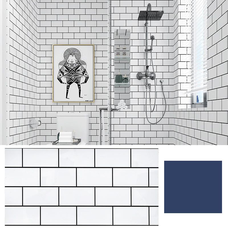 Lisslune | Modern Bathroom Peel and Stick Wall Tile Single Tile Peel and Stick Wall Tile
