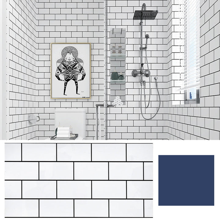 Lisslune | Modern Bathroom Peel and Stick Wall Tile Single Tile Peel and Stick Wall Tile