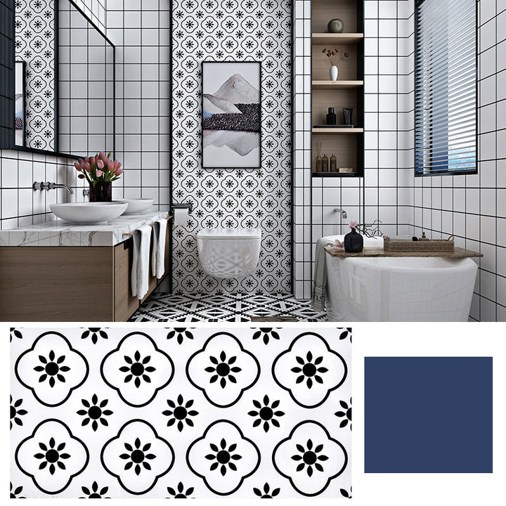 Lisslune | Modern Bathroom Peel and Stick Wall Tile Single Tile Peel and Stick Wall Tile