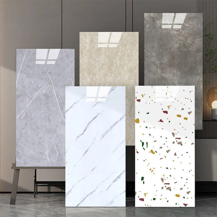 Lisslune | Wall floor tiles Wallpaper Marble pattern Waterproof wall elements