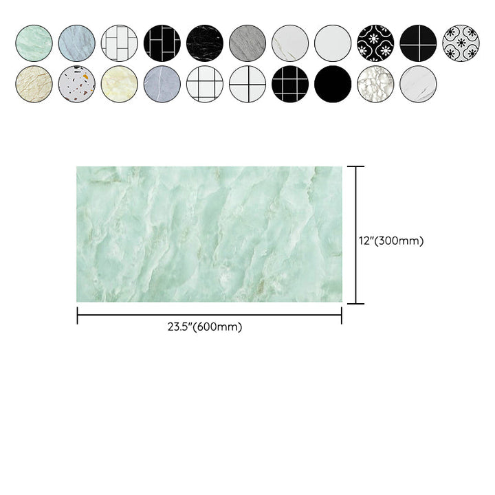 Lisslune | Wall floor tiles Wallpaper Marble pattern Waterproof wall elements