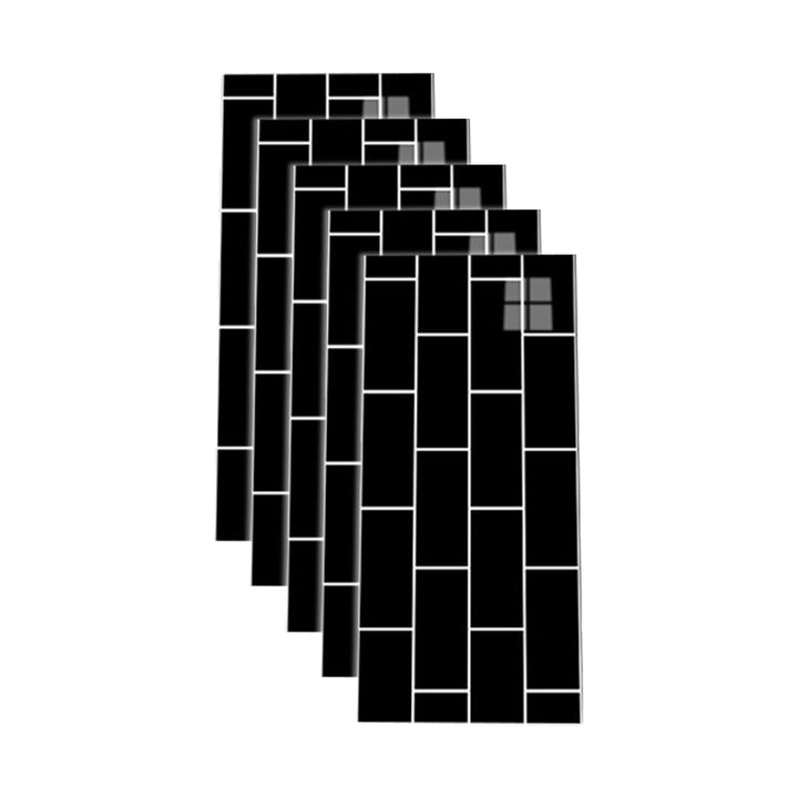 Lisslune | Peel & Stick Subway Tiles Plastic Rectangle Peel and Stick Tiles for the Kitchen 10 Pack