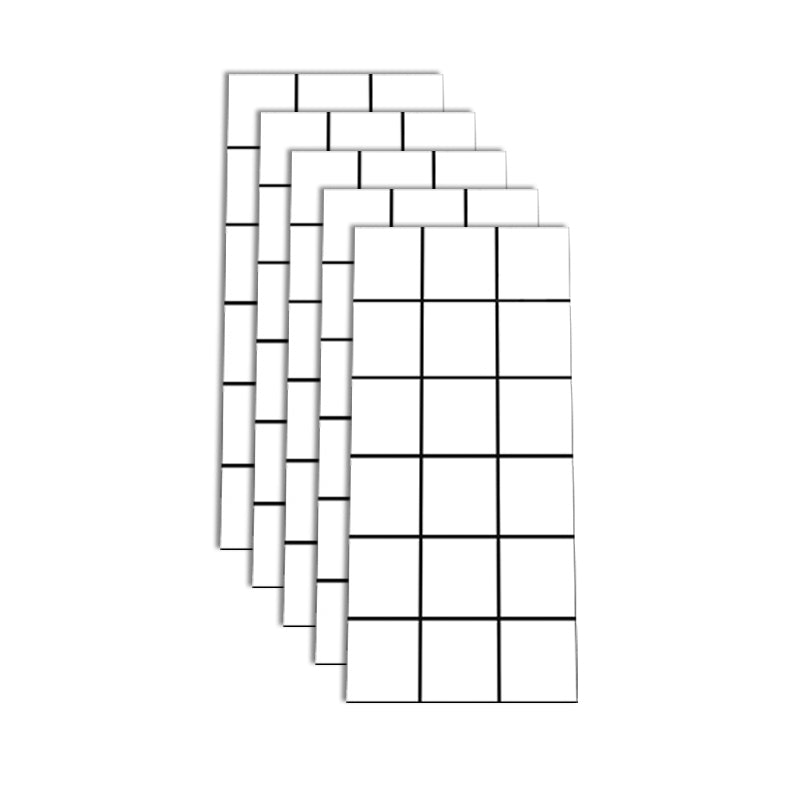 Lisslune | Peel & Stick Subway Tiles Plastic Rectangle Peel and Stick Tiles for the Kitchen 10 Pack
