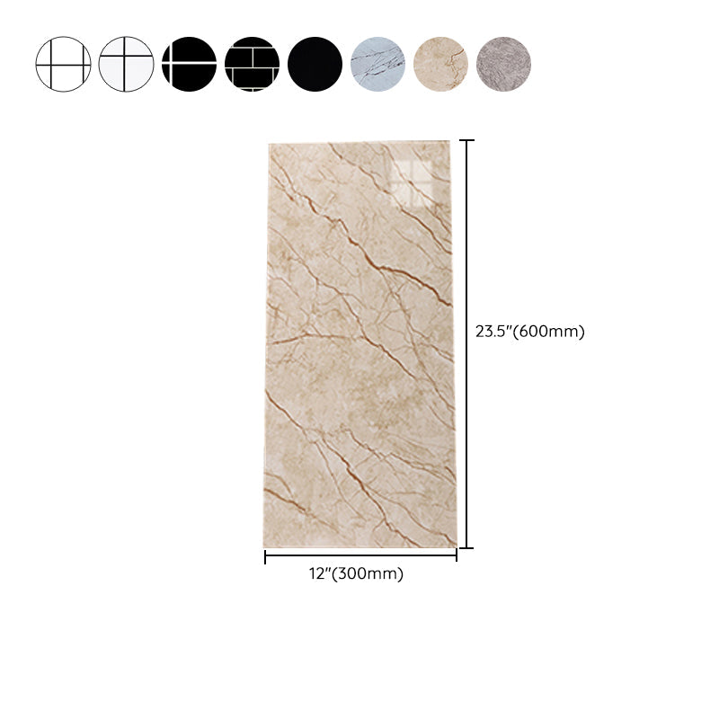 Lisslune | Peel & Stick Subway Tiles Plastic Rectangle Peel and Stick Tiles for the Kitchen 10 Pack