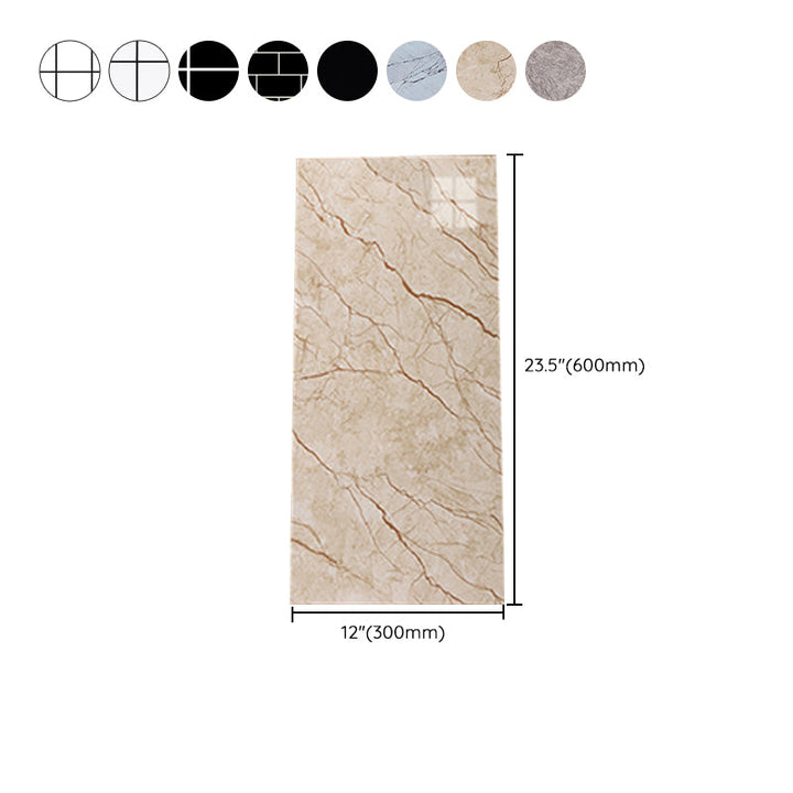 Lisslune | Peel & Stick Subway Tiles Plastic Rectangle Peel and Stick Tiles for the Kitchen 10 Pack