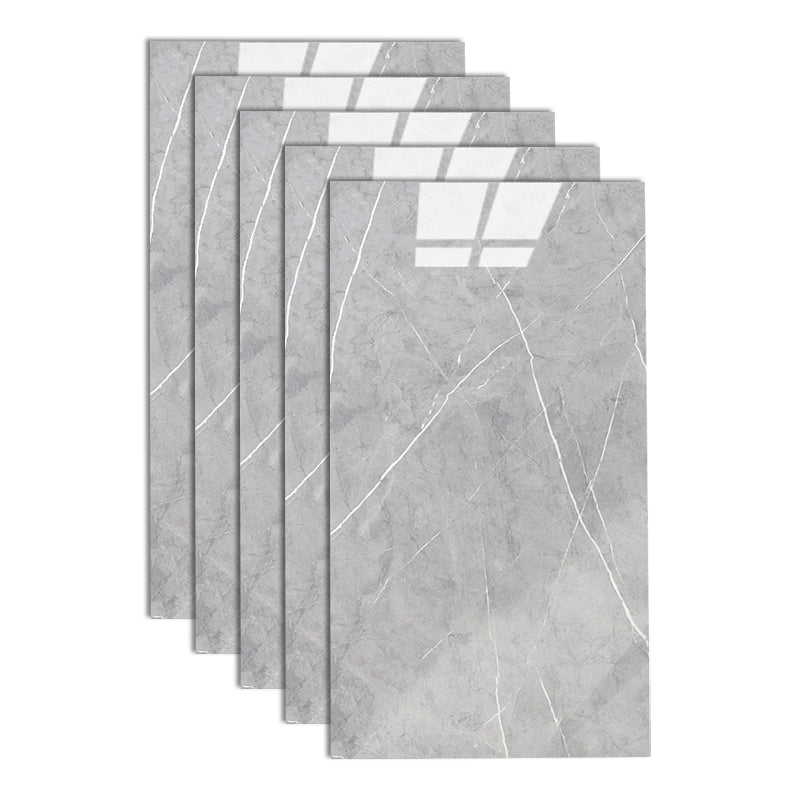 Lisslune | Bathroom Mosaic Tile Marble Print Peel and Stick Backsplash Tile