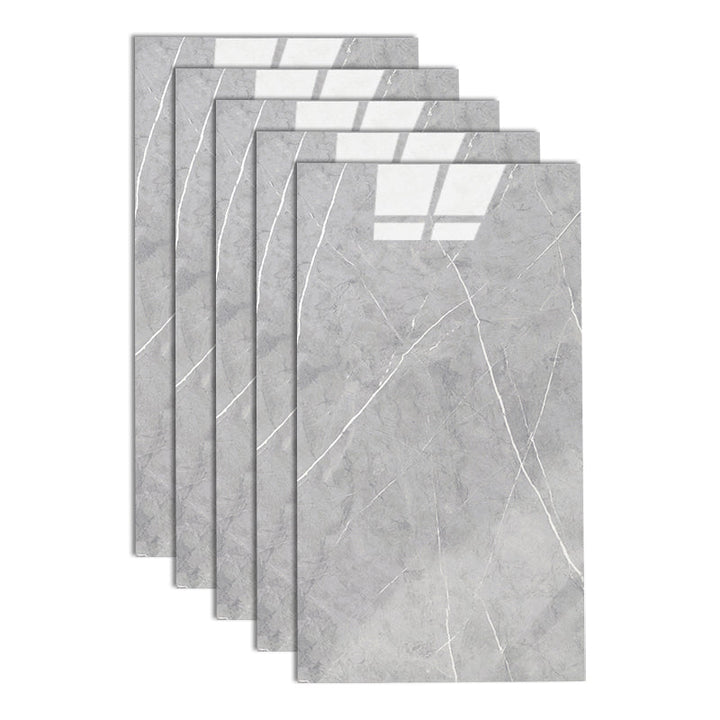 Lisslune | Bathroom Mosaic Tile Marble Print Peel and Stick Backsplash Tile