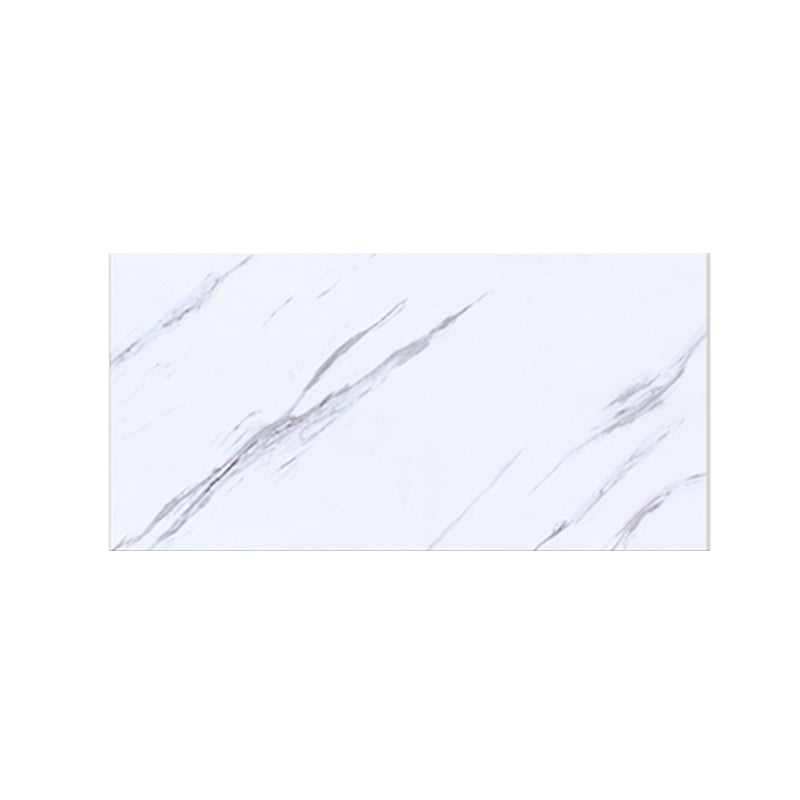 Lisslune | Bathroom Mosaic Tile Marble Print Peel and Stick Backsplash Tile