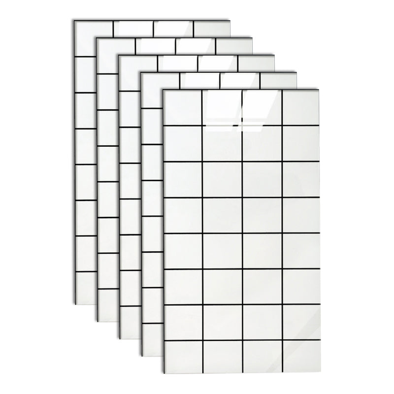 Lisslune | Bathroom mosaic tile marble print peel-and-stick backsplash tile