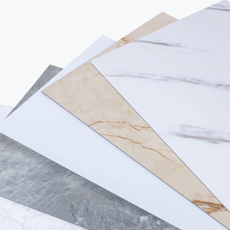 Lisslune | Bathroom Mosaic Tile Marble Print Peel and Stick Backsplash Tile