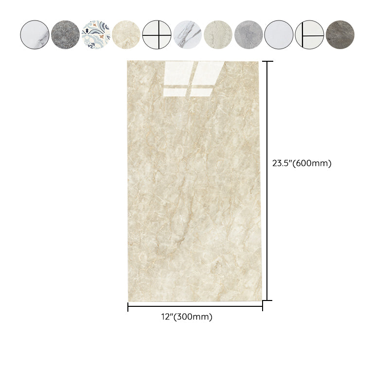 Lisslune | Bathroom mosaic tile marble print peel-and-stick backsplash tile