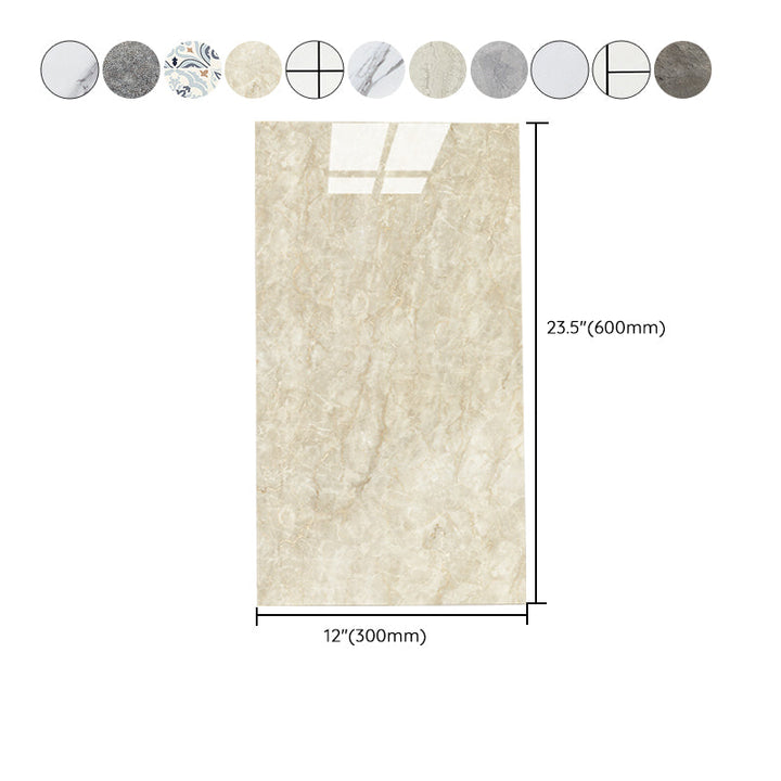 Lisslune | Bathroom mosaic tile marble print peel-and-stick backsplash tile