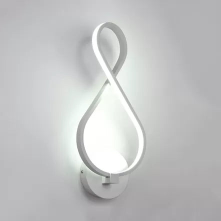 Skørter | Modern Number Shape Built-in Light Acrylic LED Ceiling Light for Dining Room