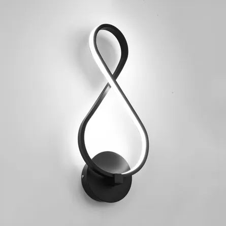 Skørter | Modern Number Shape Built-in Light Acrylic LED Ceiling Light for Dining Room