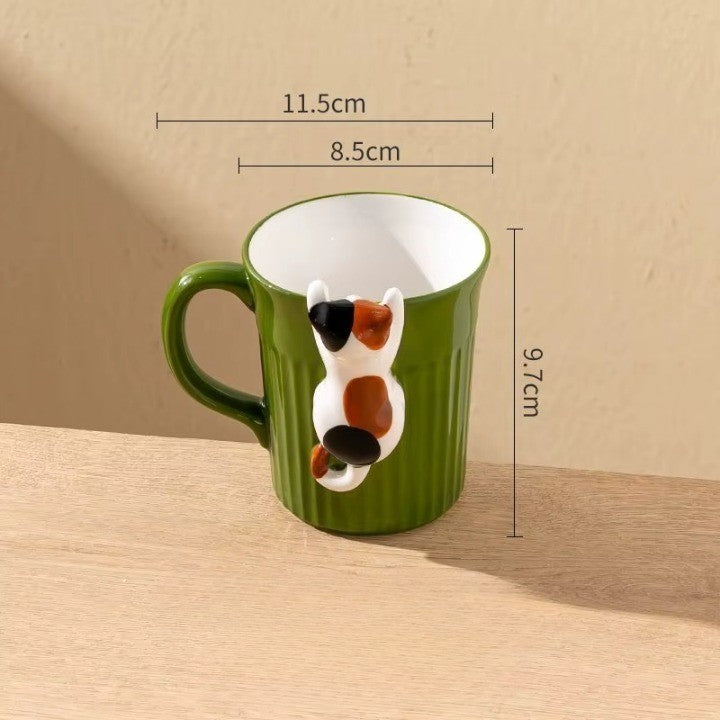 Lisslune | Climbing Cat Coffee Mug