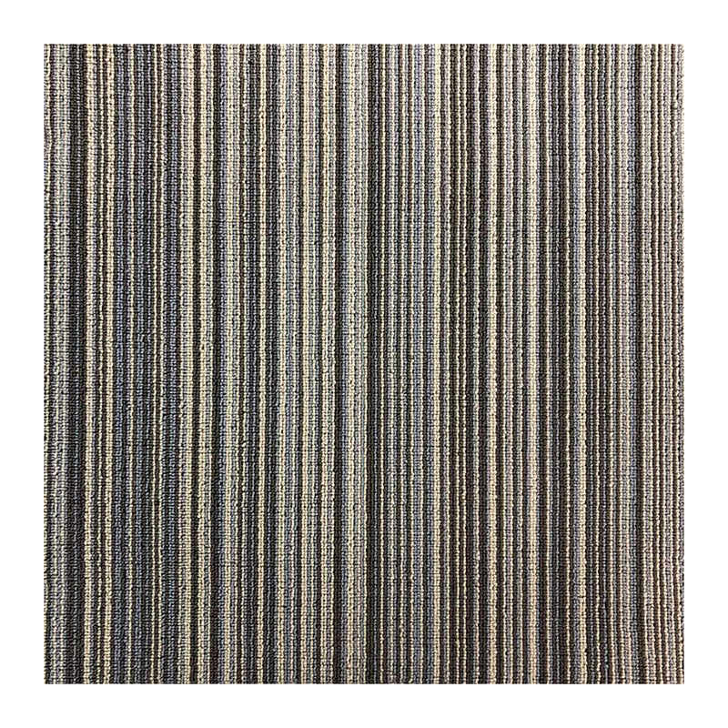 Lisslune | Dark Color Level Loop Carpet Tile Non-Slip Self-Adhesive Indoor Office Carpet Tiles