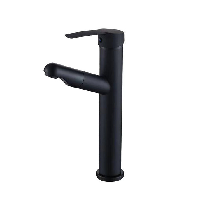 Lisslune | Contemporary Vessel Faucet Pull-Down Faucet with Single Handle