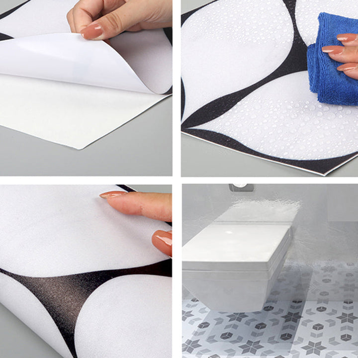 Lisslune | PVC vinyl flooring sample peel-and-stick vinyl flooring with low gloss