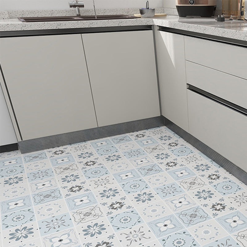 Lisslune | Modern PVC Flooring Peel and Stick Geometric Printed Vinyl Floor Planks