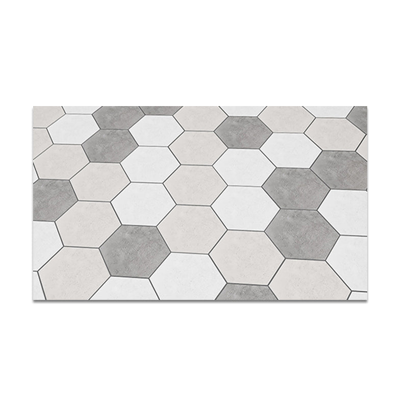 Lisslune | Modern PVC Flooring Peel and Stick Geometric Printed Vinyl Floor Planks