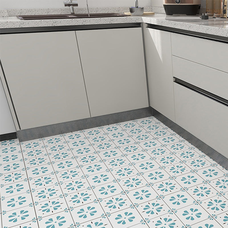 Lisslune | Modern PVC Flooring Peel and Stick Geometric Printed Vinyl Floor Planks