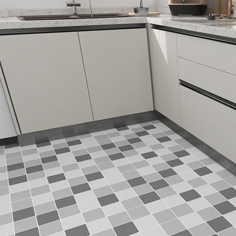 Lisslune | Modern PVC Flooring Peel and Stick Geometric Printed Vinyl Floor Planks