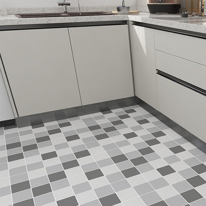 Lisslune | Modern PVC Flooring Peel and Stick Geometric Printed Vinyl Floor Planks