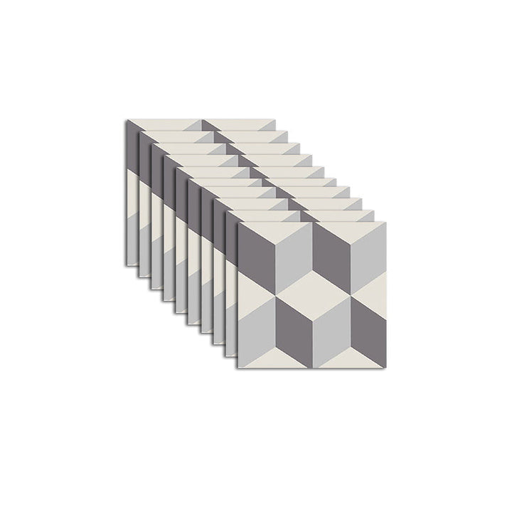 Lisslune | Square Indoor Vinyl Floor Peel and Stick 3D Print Vinyl Floor