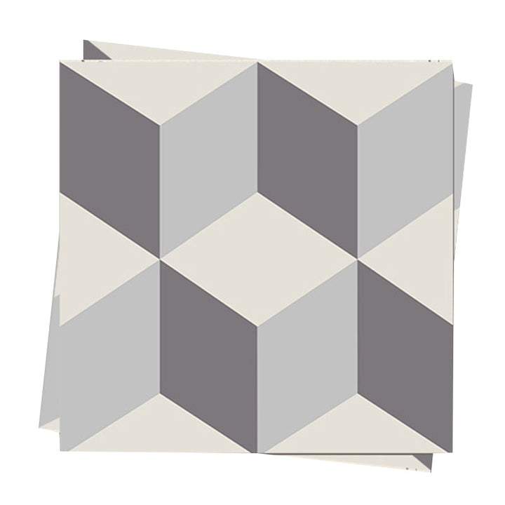 Lisslune | Square Indoor Vinyl Floor Peel and Stick 3D Print Vinyl Floor