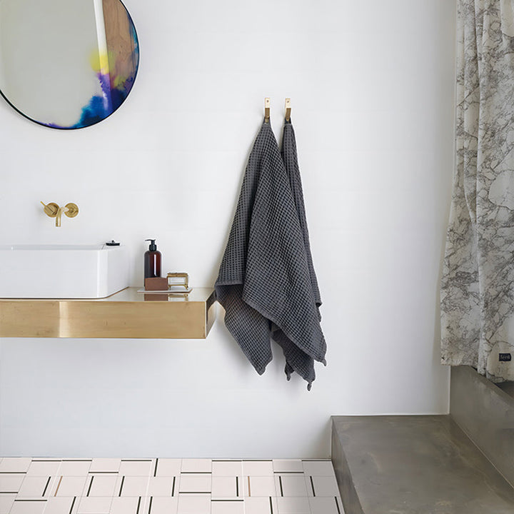 Lisslune | Square Indoor Vinyl Floor Peel and Stick Line Print Vinyl Floor