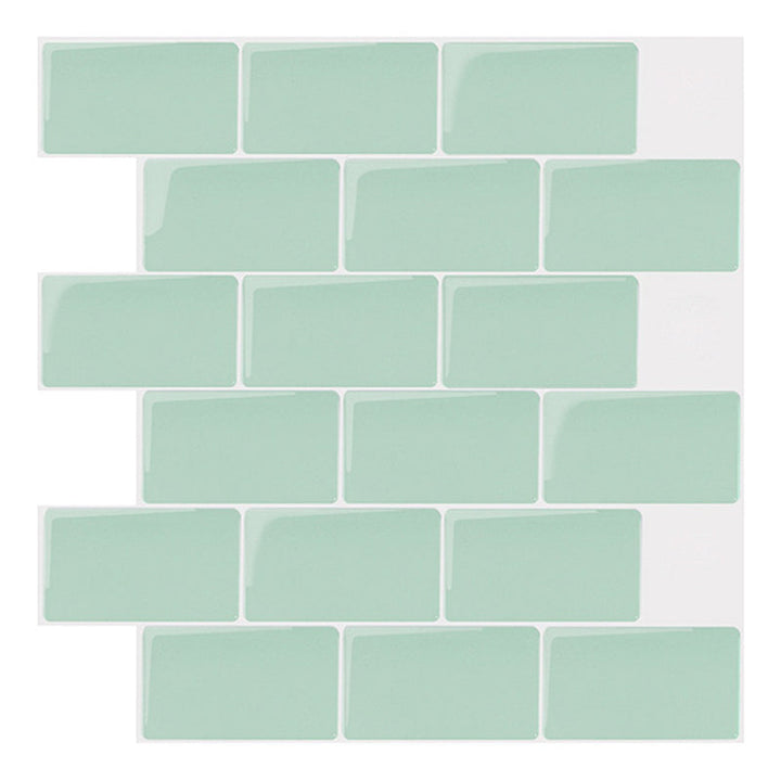 Lisslune | Simple Peel & Stick Tile Scratch-Resistant Plastic Peel and Stick Subway Tile for Shower