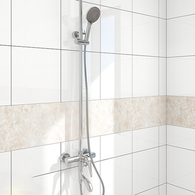 Lisslune | Modern splash guard tile marble print splash guard tile for peeling and sticking for the bathroom