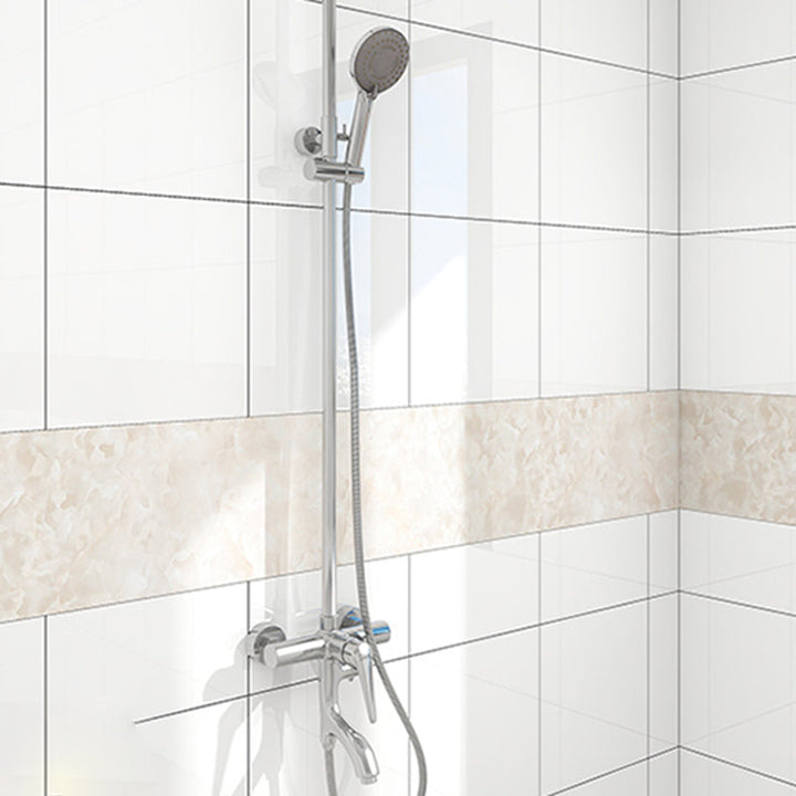 Lisslune | Modern splash guard tile marble print splash guard tile for peeling and sticking for the bathroom