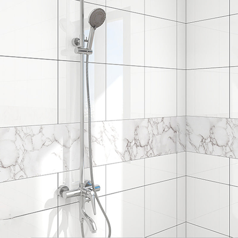 Lisslune | Modern splash guard tile marble print splash guard tile for peeling and sticking for the bathroom